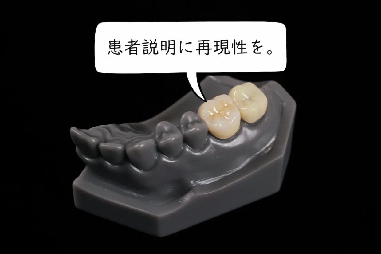 CAD/CAM冠・ジルコニア冠の解説導入キット【歯質保存編】